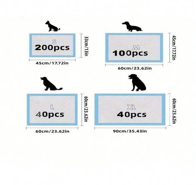 Maty higieniczne dla psa, kota i innych zwierząt 10 szt.