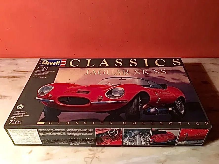 JAGUAR XK SS 1957 - maquete Revell Classics - escala 1/24