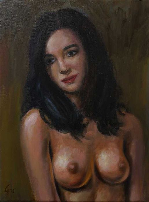 Obraz olejny Akt 30/40