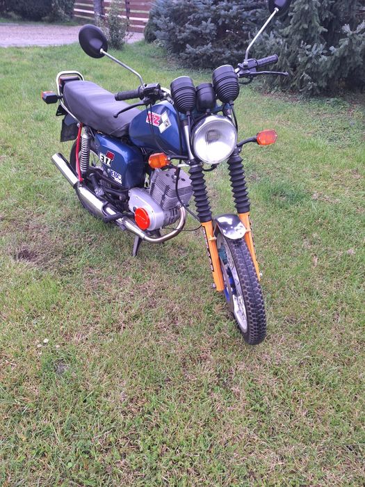 MZ ETZ 125 z 1988r., Zarejestrowana
