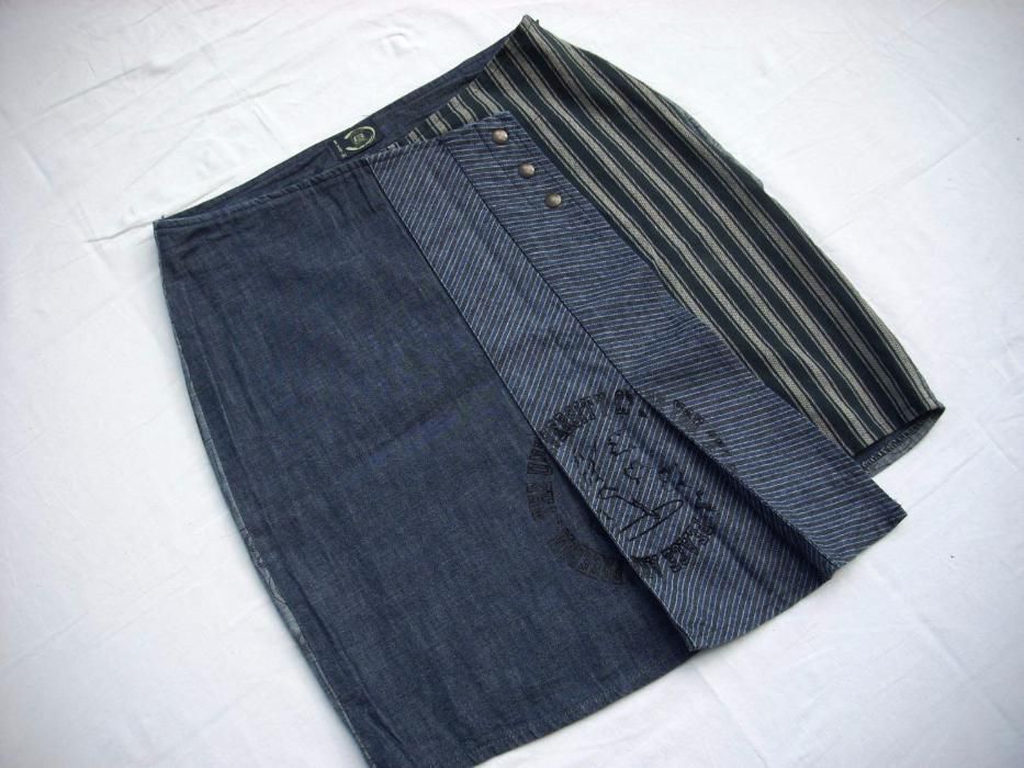 Spódnica dżinsowa Dżins Jeans Wzory 40 L 42