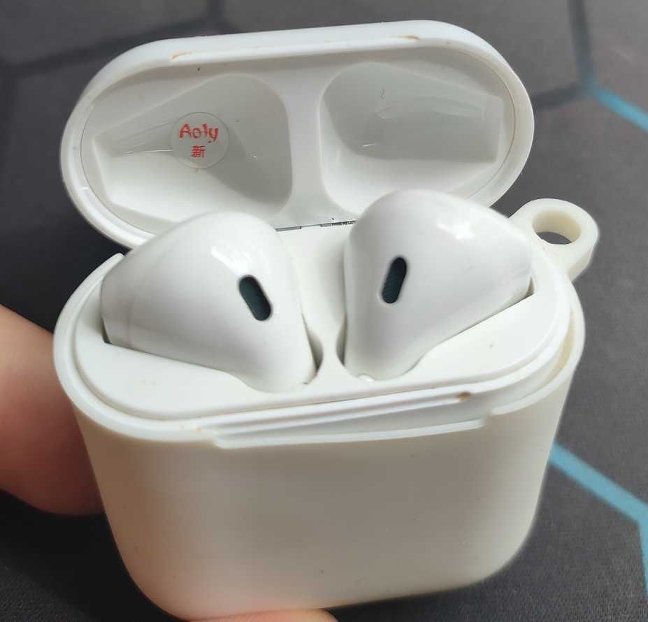 Бездротові (AirPods White) навушники вкладки I9-TWS