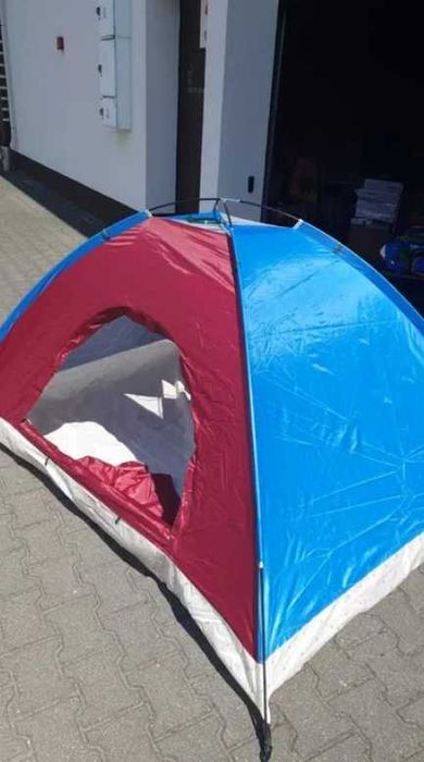 NAMIOT 3 OSOBOWY wędkarski turystyczny 2x1,5m z moskitierą rozkładany