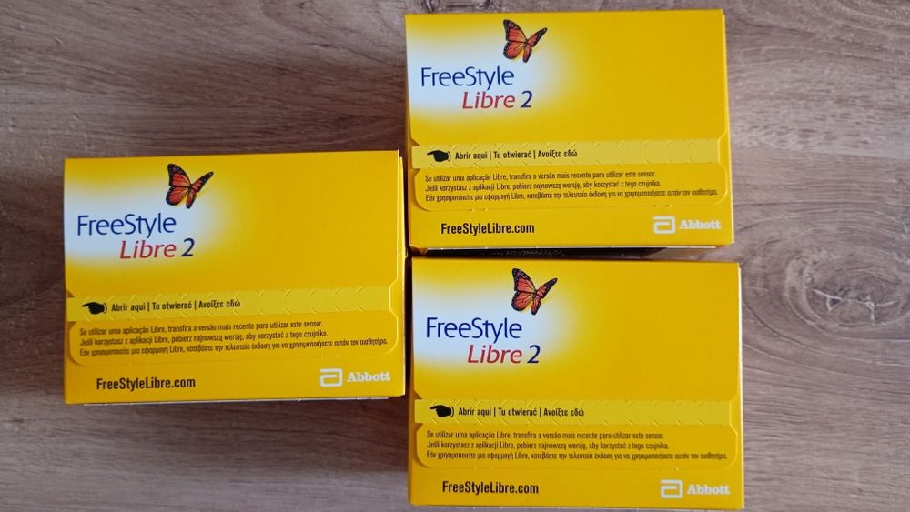 Sprzedam trzy nowe sensory Freestyle Libre 2