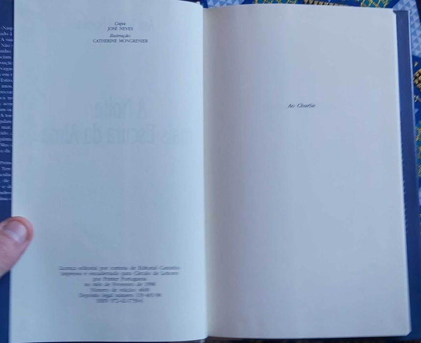 A Noite Mais Escura da Alma - Ana Teresa Pereira