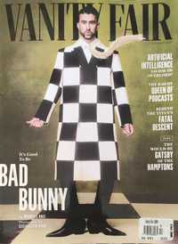 Vanity Fair Magazyn UK 10/23 Bad Bunny, AI moda luksus styl biznes
