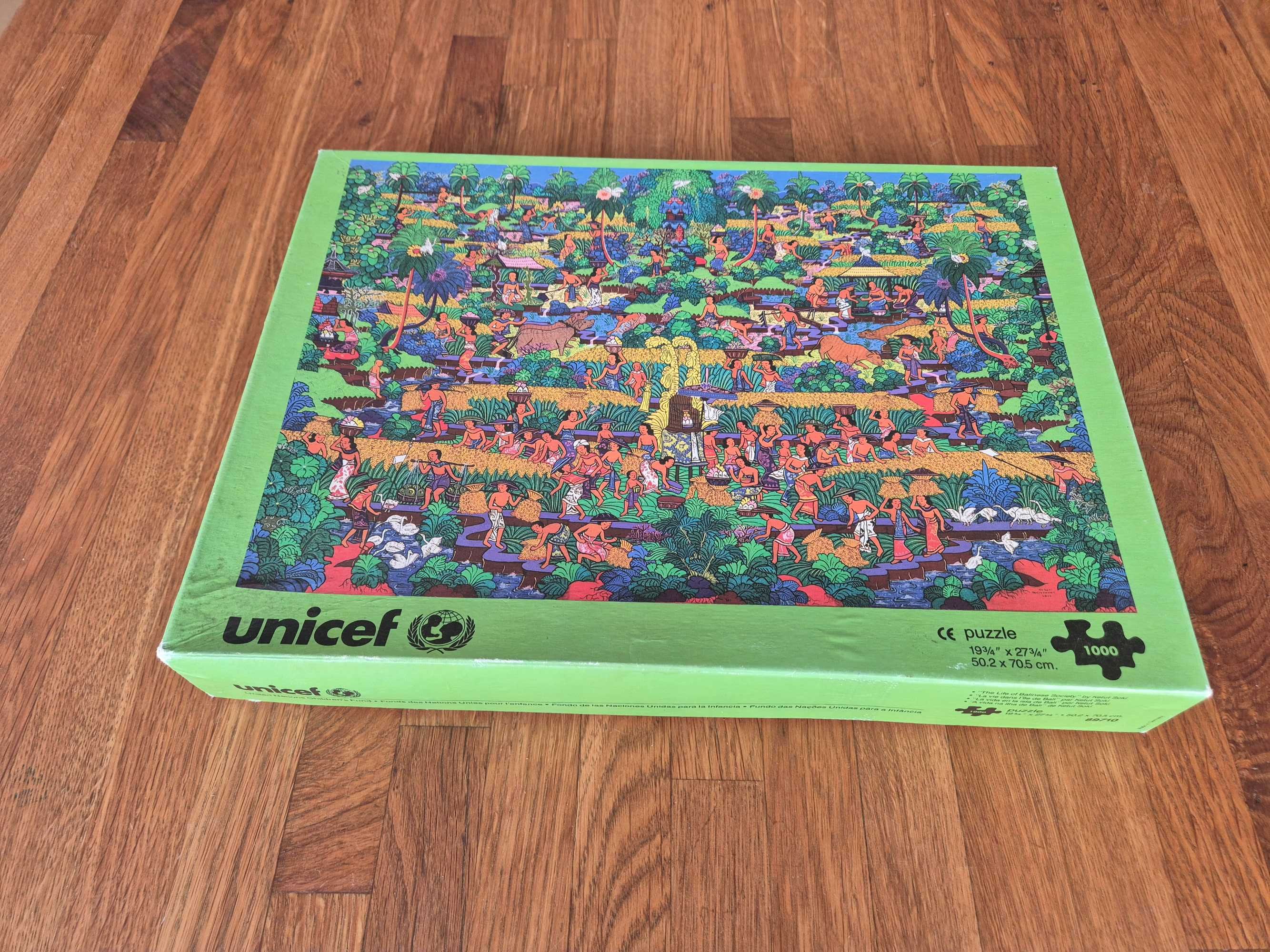 Puzzle Unicef 89710, 1000 elementów, rarytas - 69