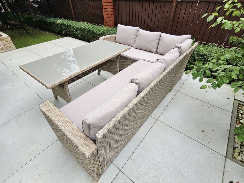 Sprzedam używane meble ogrodowe z technorattanu