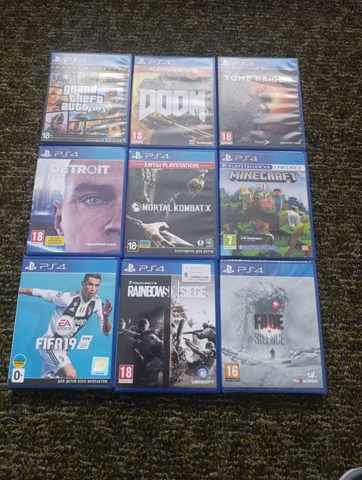 Ігри на playstation 4 (ps 5)