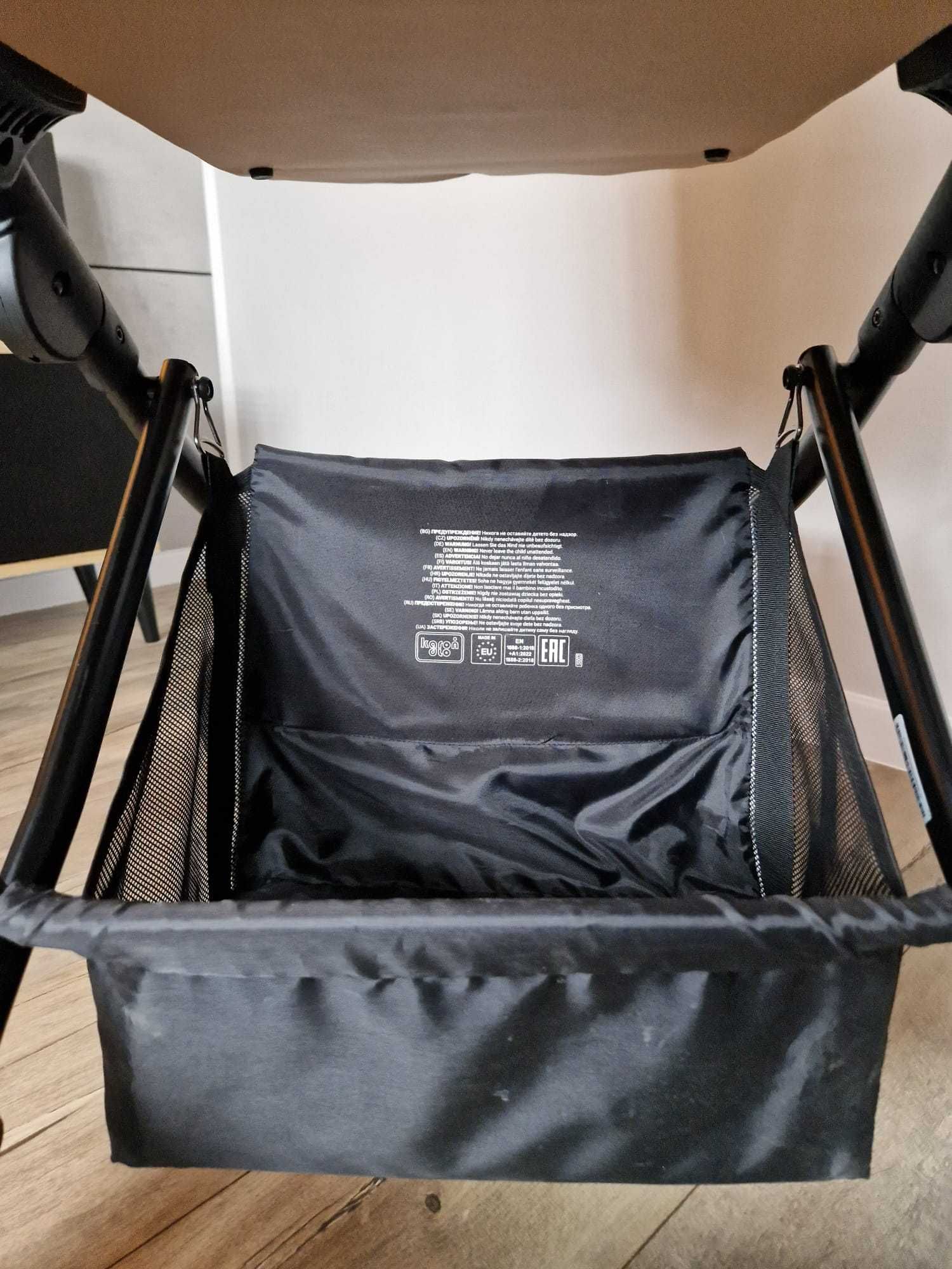 Wózek Bebetto Flavio 2w1 PRO, super STAN, spacerówka, adaptery