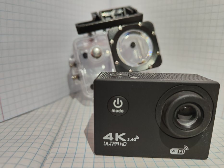 Екшен камери 2шт + аксесуари