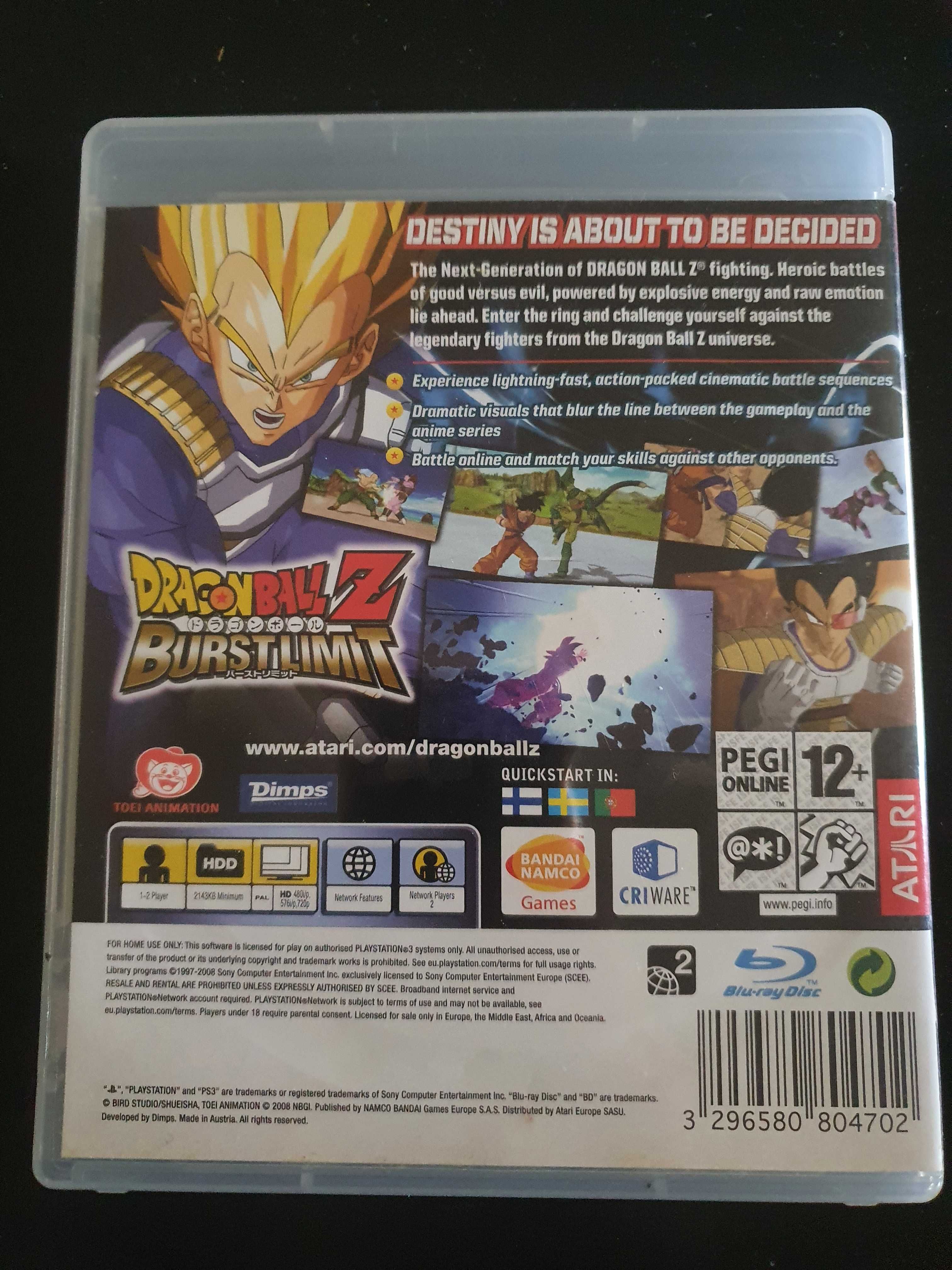 PS3 - Dragon Ball Z - BURSTLIMIT