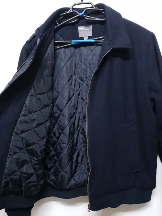 Ocieplana kurtka męska wełniana Asos 2XL XXL