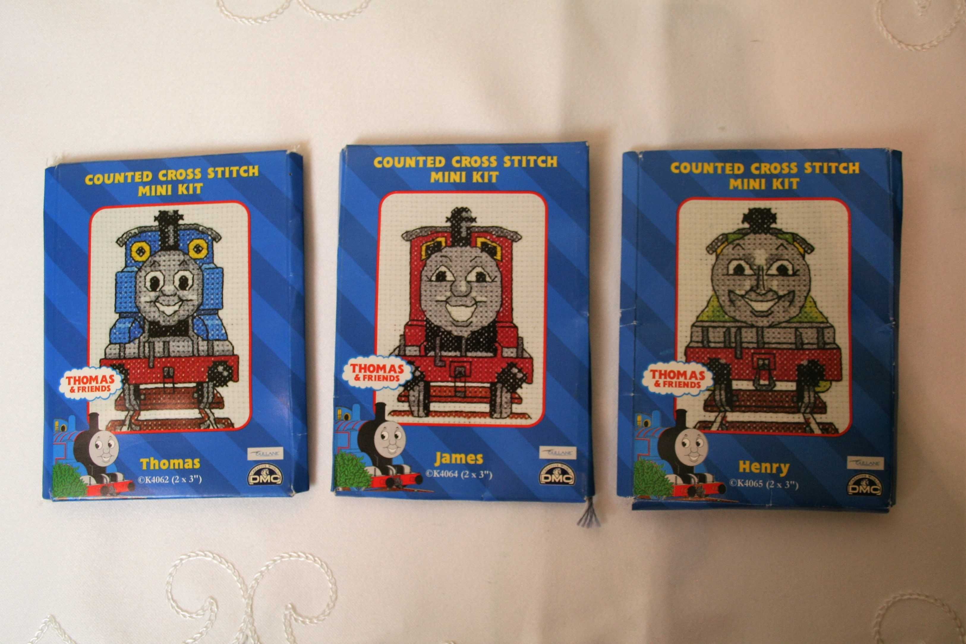 Zestaw do haftu THOMAS & FRIENDS ( James, Thomas, Henry )