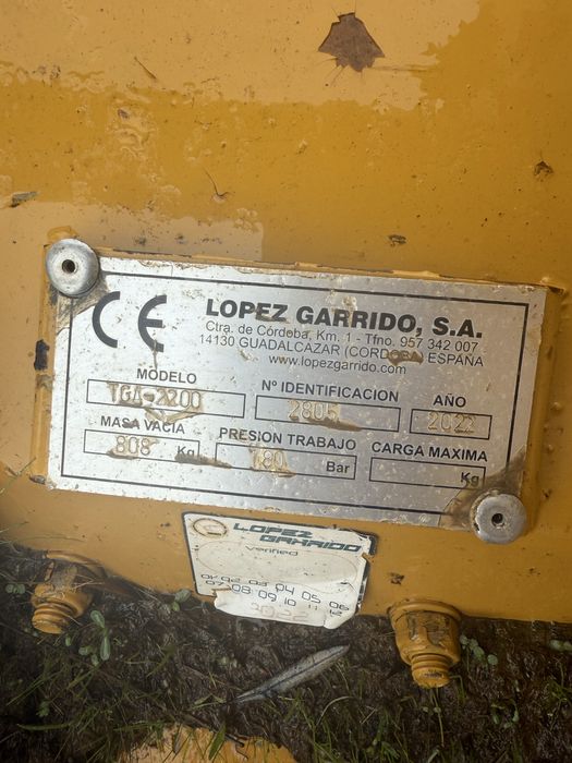 Destroçador martelos lopez garrido tgr2200