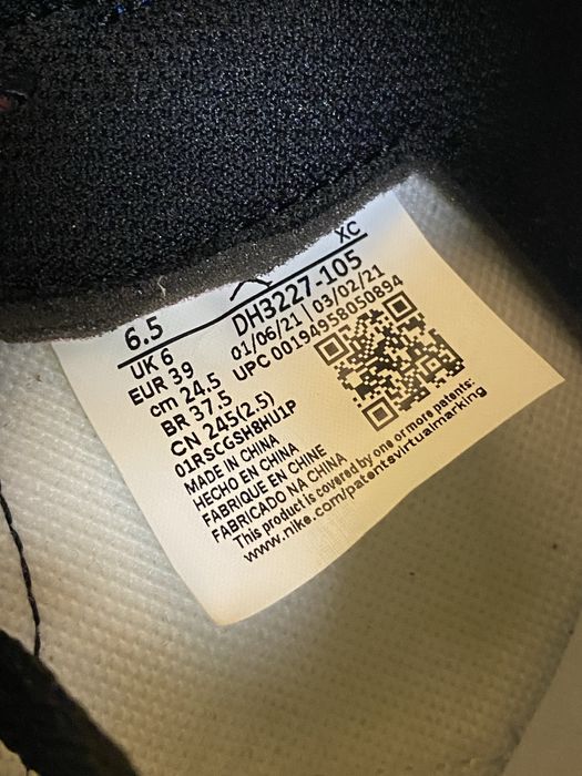 (36-42.5) Кросівки високі Nike Jordan 1 High Fragment x Travis Scott.