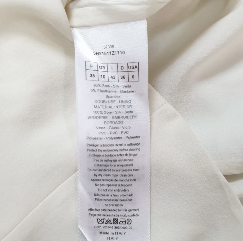 Блуза топ Dior оригинал шелк