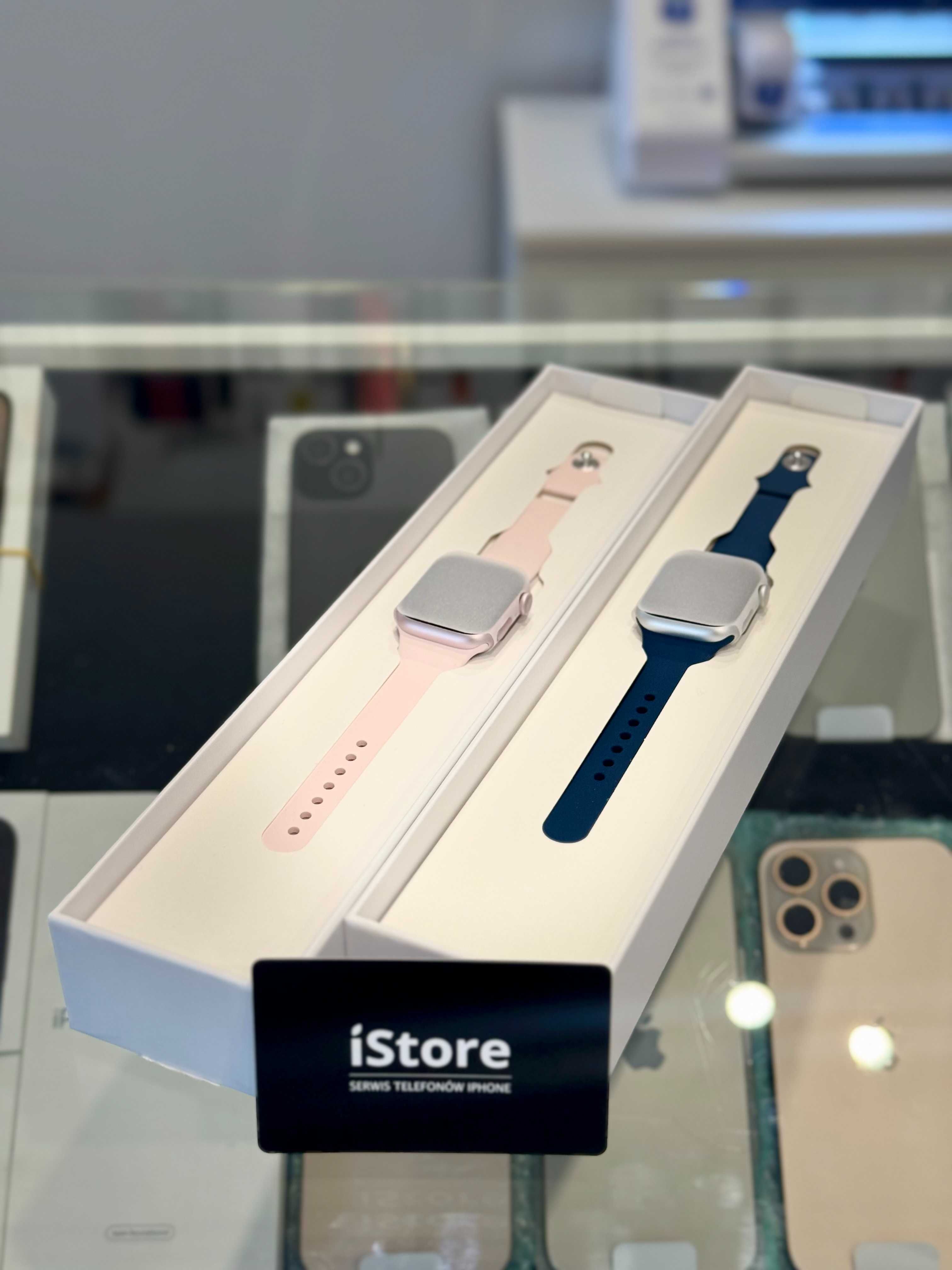 NOWY Apple Watch 9 gen. GPS • Różowy • 41 mm • GWARANCJA • Pink