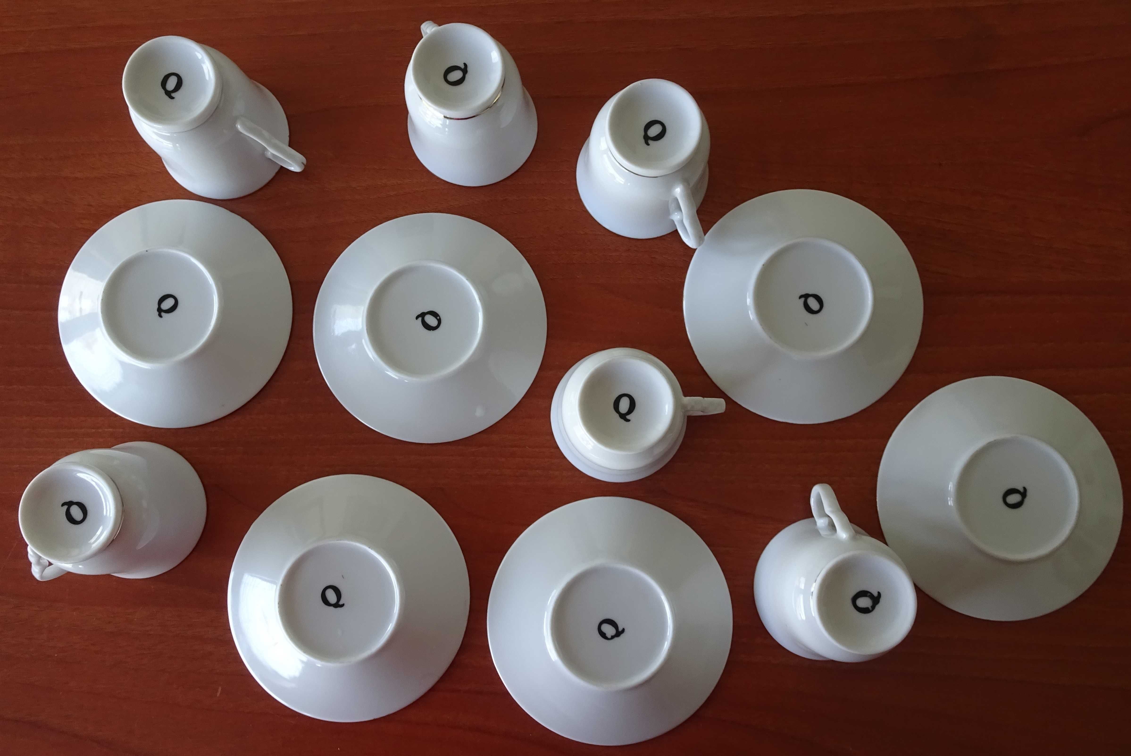 Conjunto Chávenas de Porcelana (Novo Ainda Com a Embalagem de Origem)