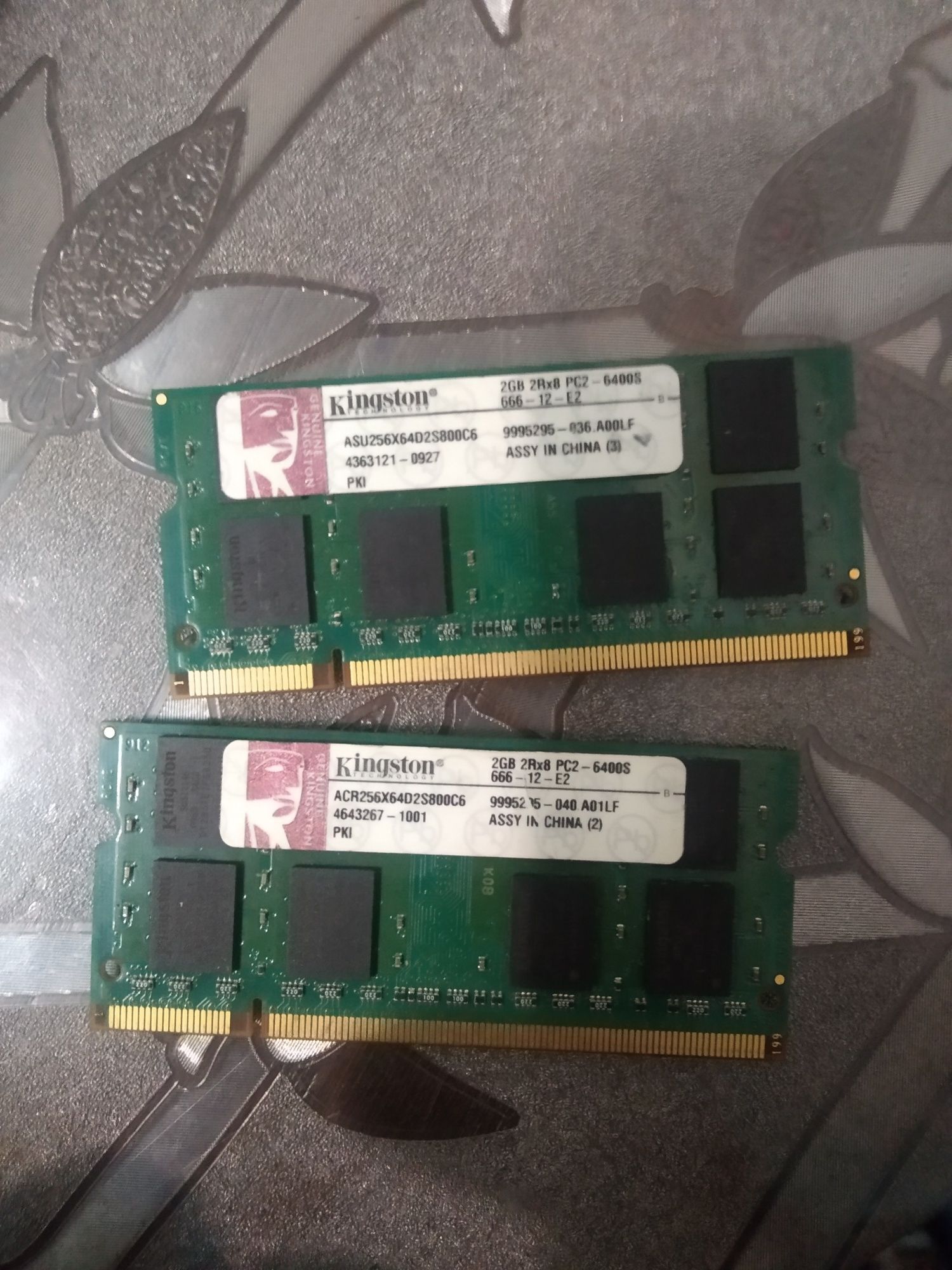 Оперативная память для ноутбука DDR3 2x2Gb, 4Gb Ram озу