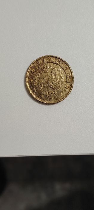 Moeda 50cts 2001 Espanha