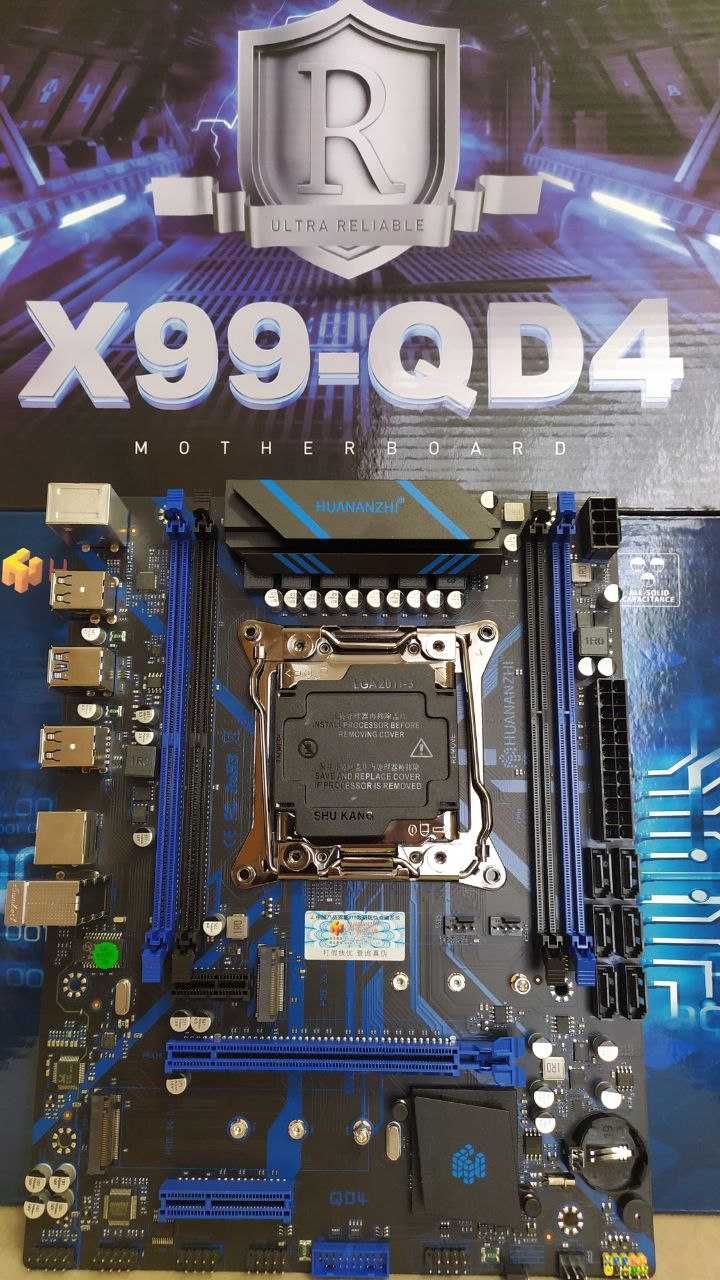 Комплект Xeon E5-2666v3 / 16-32-64GB DDR4 /Huananzhi X99-QD4 LGA2011v3