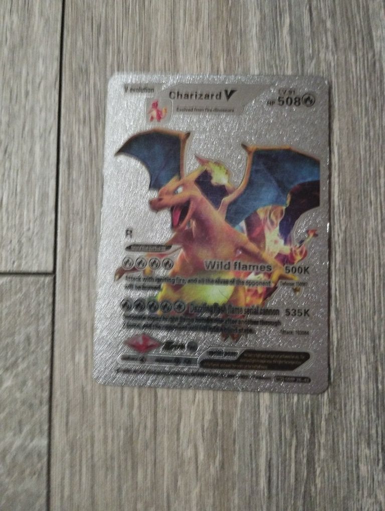 Charizard gx golden e pratiada