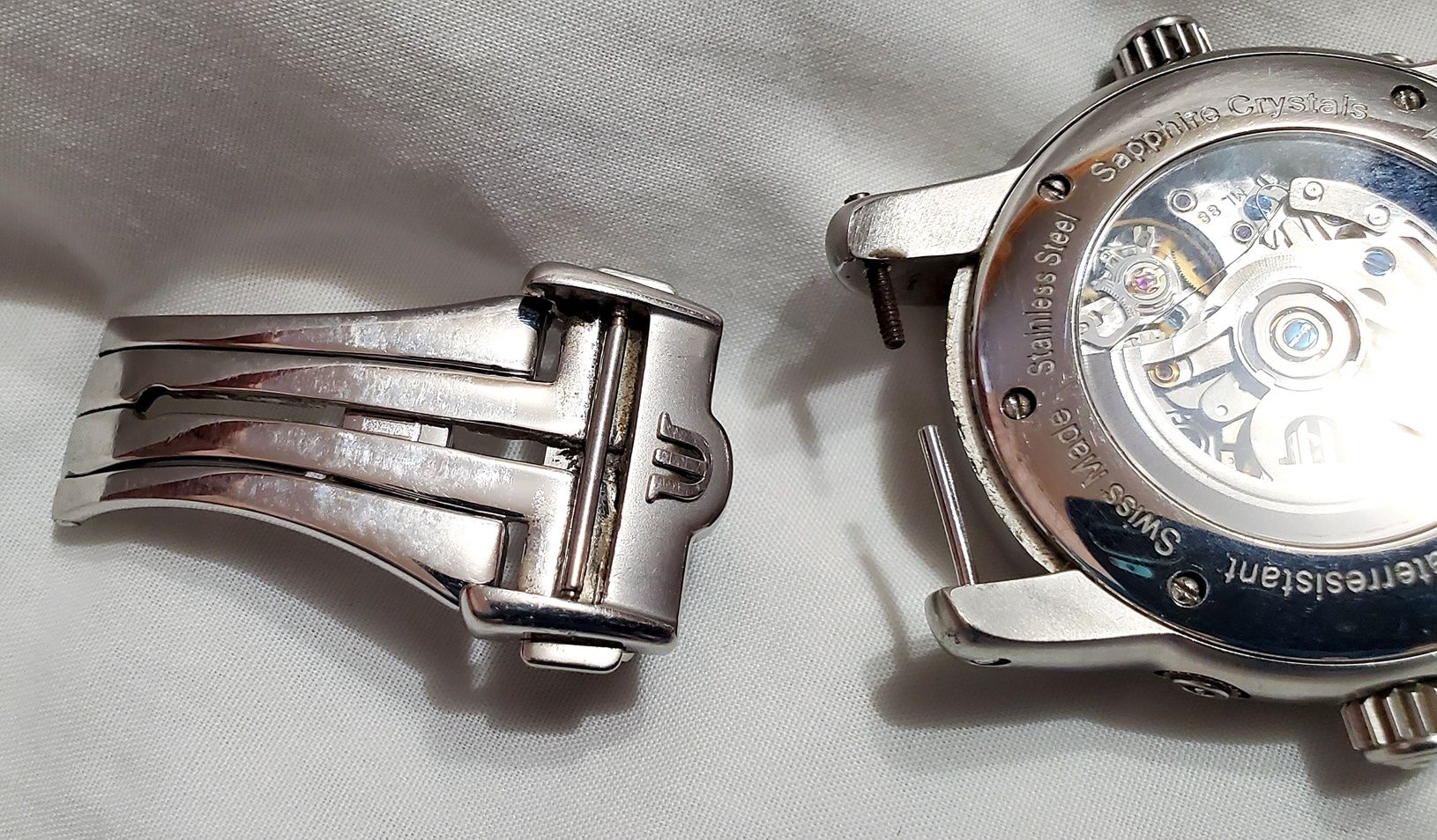 Продам часы Maurice Lacroix Swiss в нерж.корпусе марка времён ссср