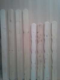 Sztachety ogrodzeniowe drewniane