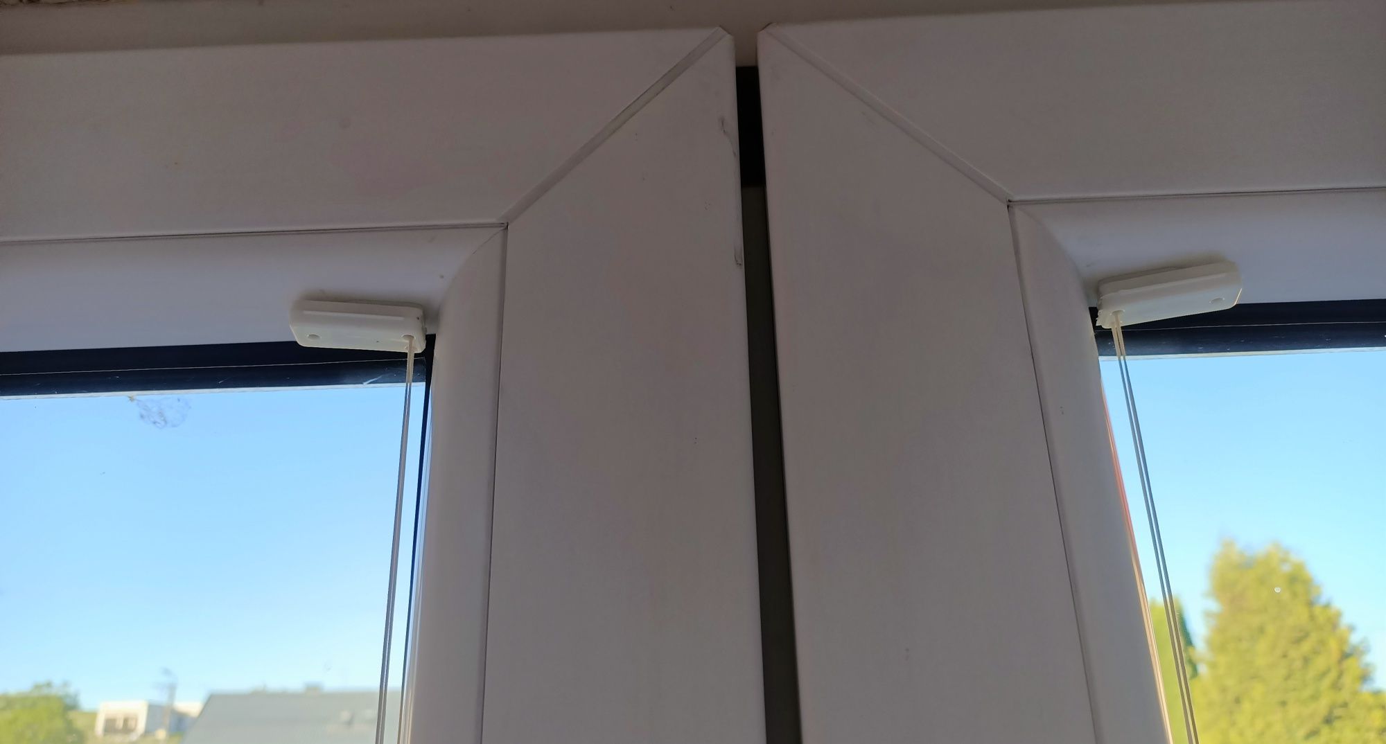 Drzwi balkonowe tarasowe z demontażu uchylno-rozwierne okno złoty dąb