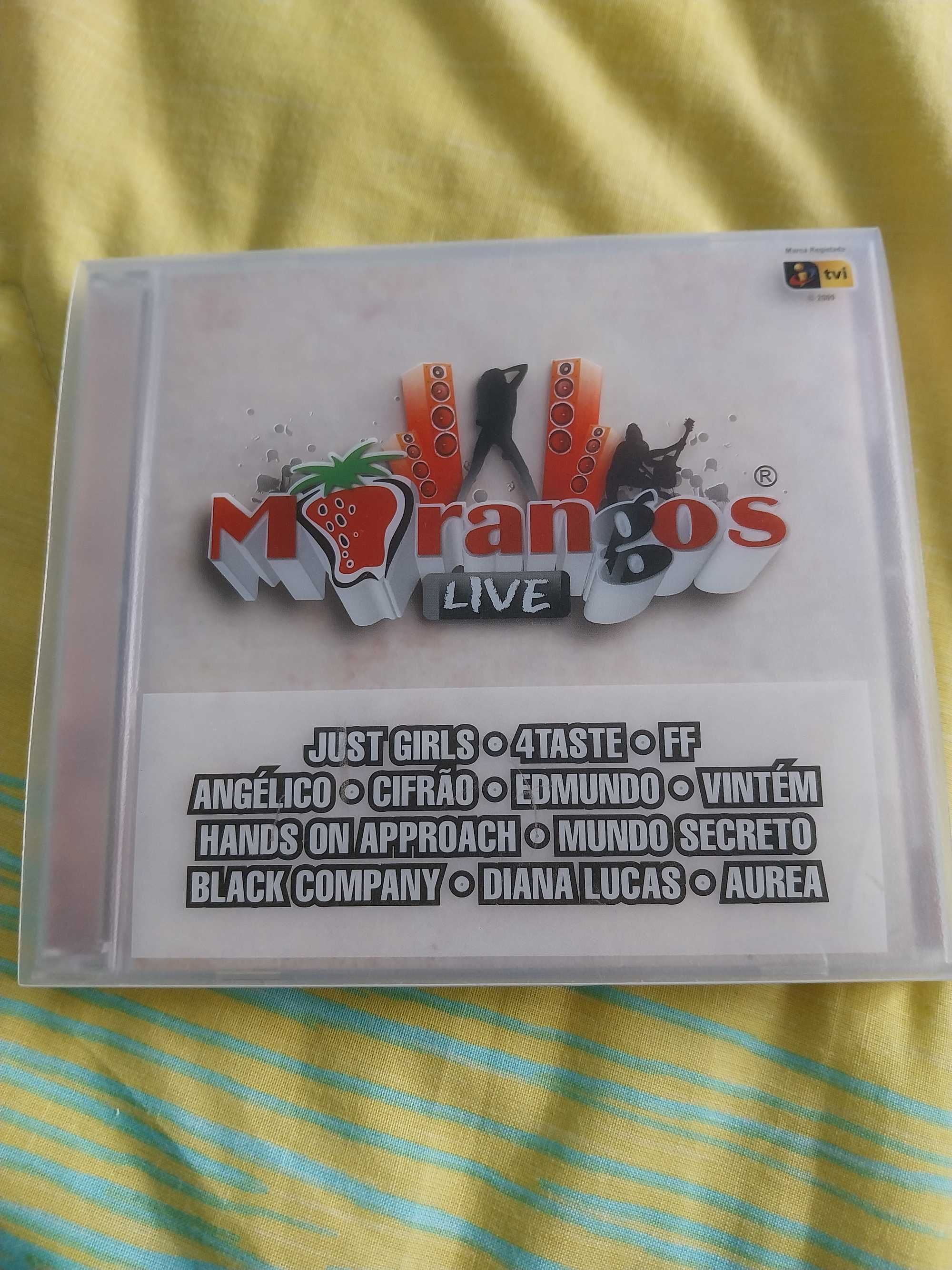 Morangos Live (Edição Especial Limitada CD+DVD)