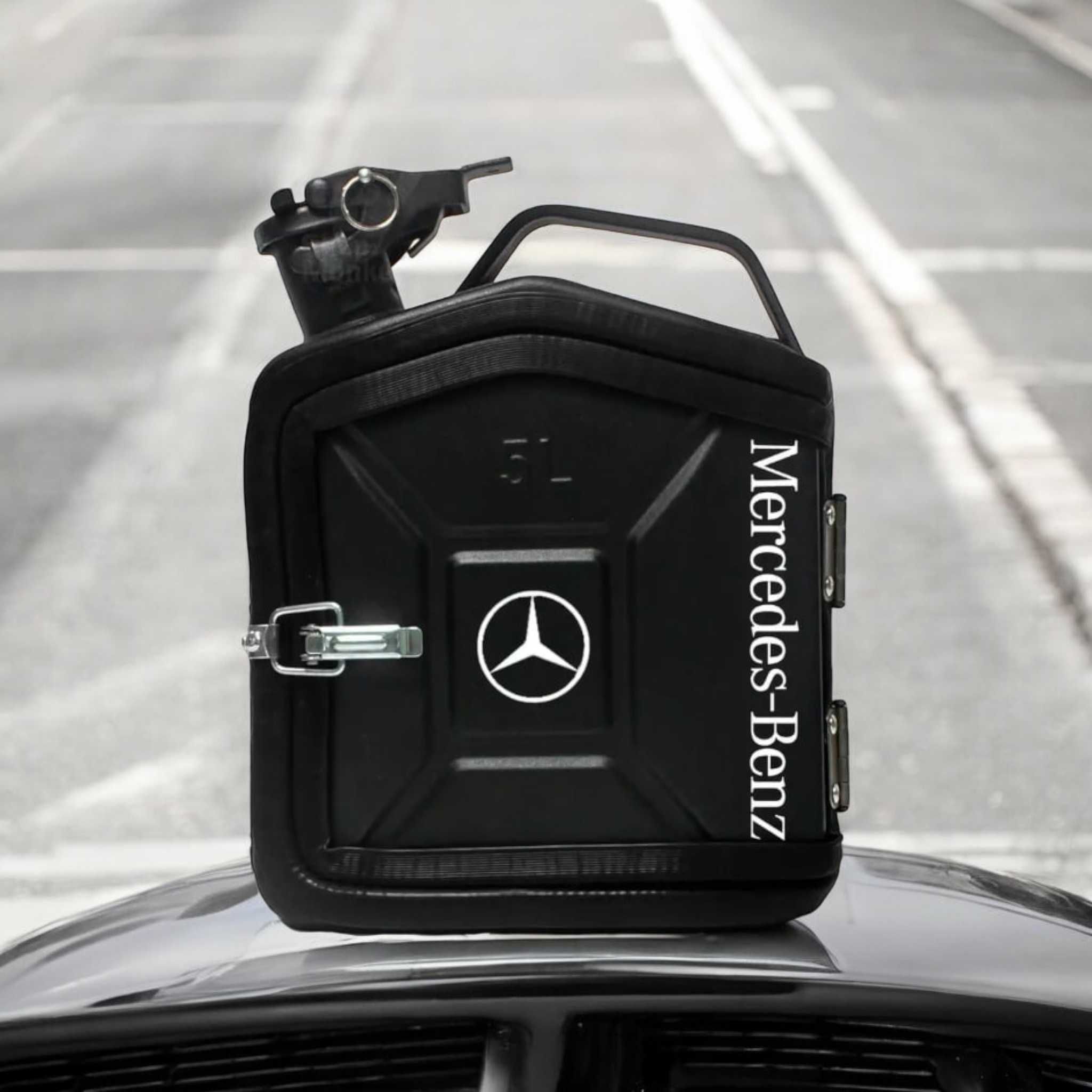 Каністра Бар 5л. чорна «Mercedes», канистра мерс, сейф для алкоголя