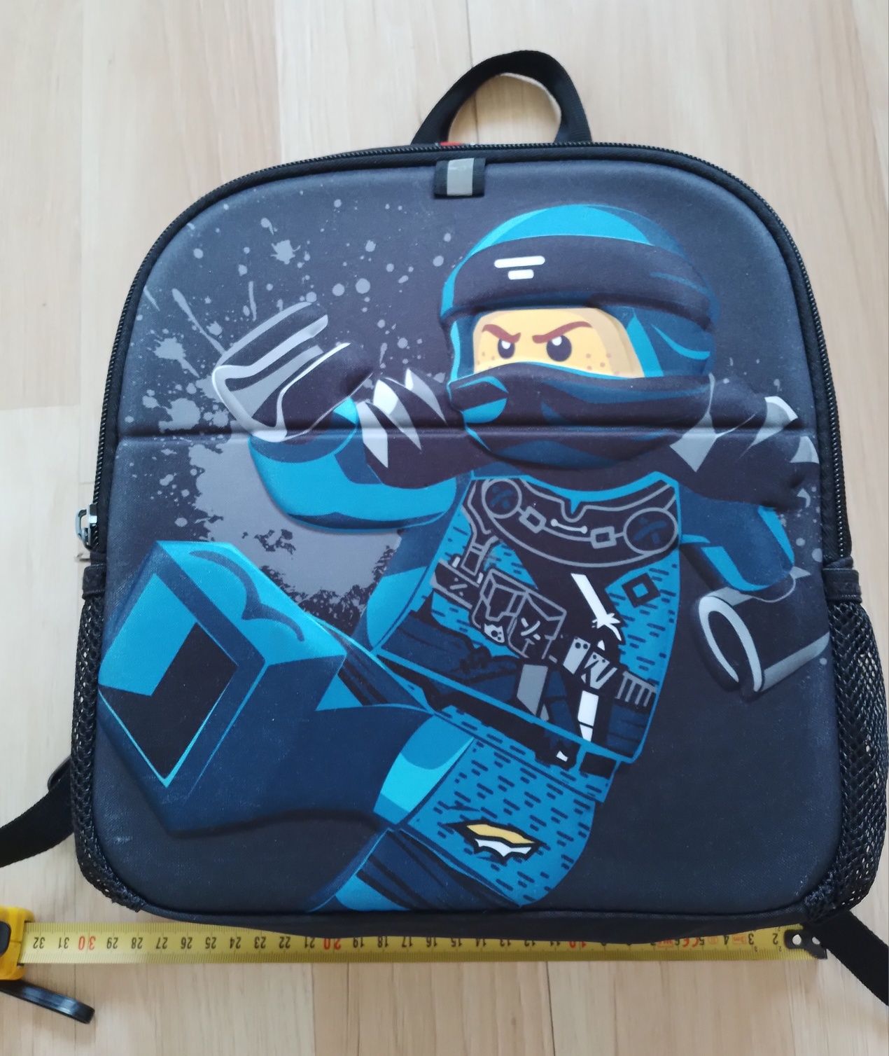 Plecak LEGO Ninjago Jay jednokomorowy odblaski lekki wygodny 3-6lat 3D