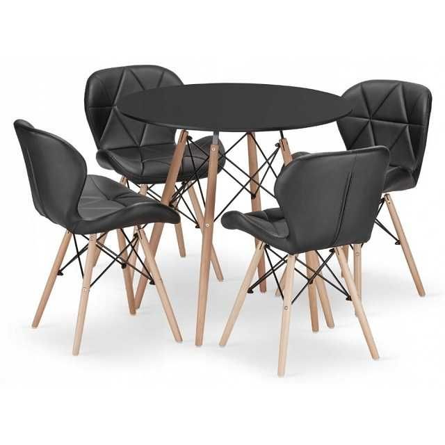 Обідній комплект для кухні стіл + 4 стільці