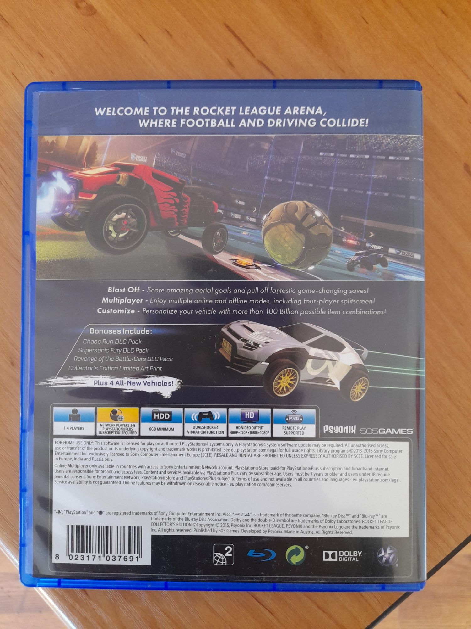 Rocket League Collector's Edition + Print