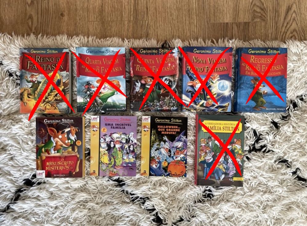 Coleção geronimo stilton