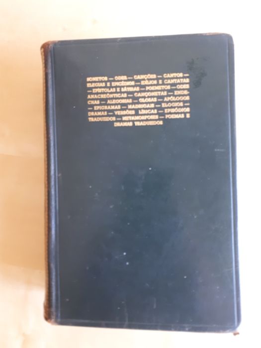 Obras de Bocage | Livro antigo