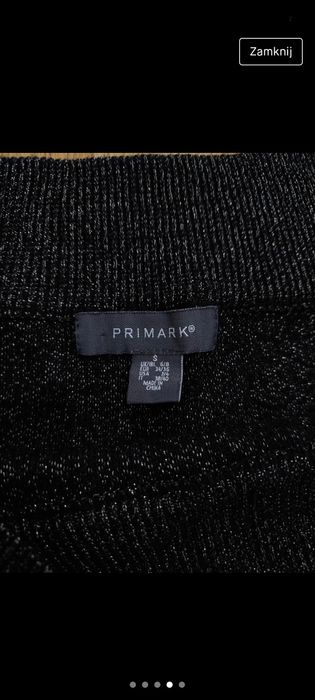czarny sweterek, bluzka