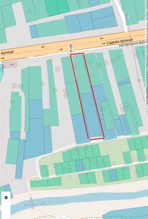 Продам земельный участок 57 соток на ул. Запорожская,26 с Братское