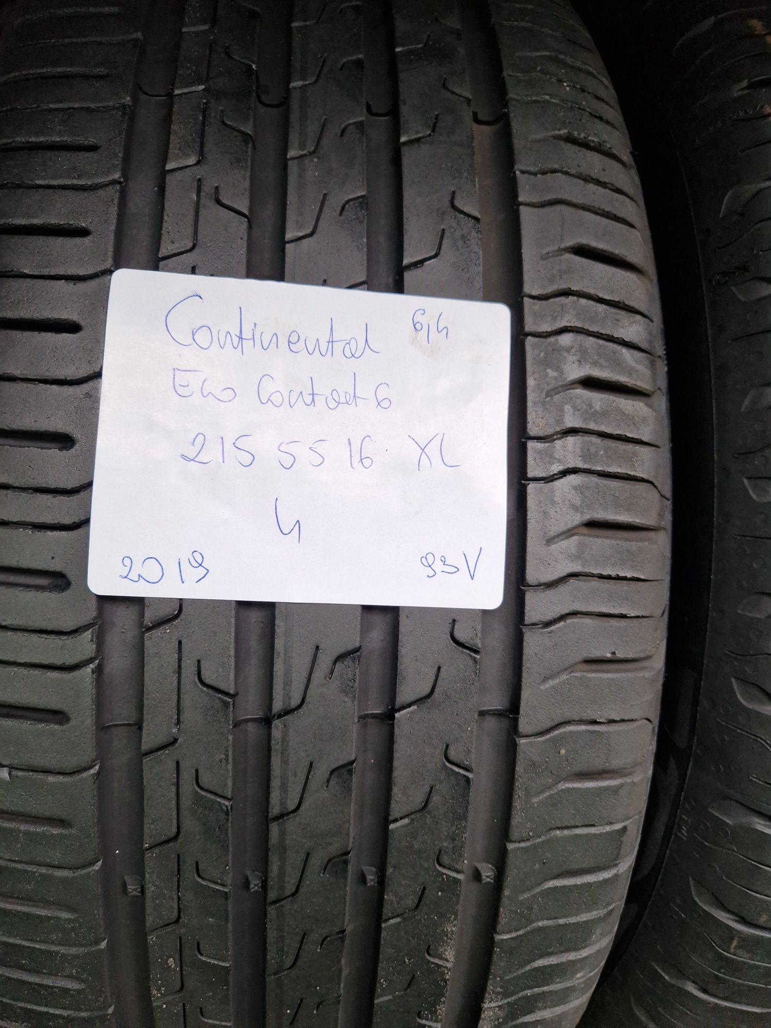 215/55/16 215/55R16 Continental 2020 lato