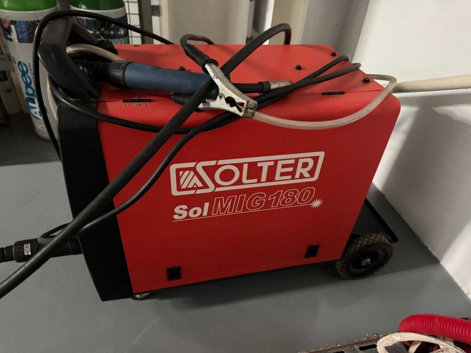 Máquina de Soldar Solmig 180 Solter - Como Nova