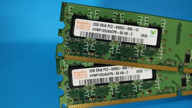 Оперативная память DDR2 Hynix 2GB 800MHz