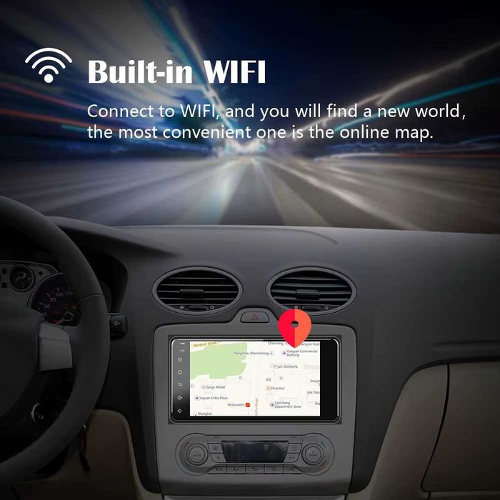 Radio Android Toyota Corolla Rav4 Hilux CarPlay GPS WiFi 2/64GB NOVO