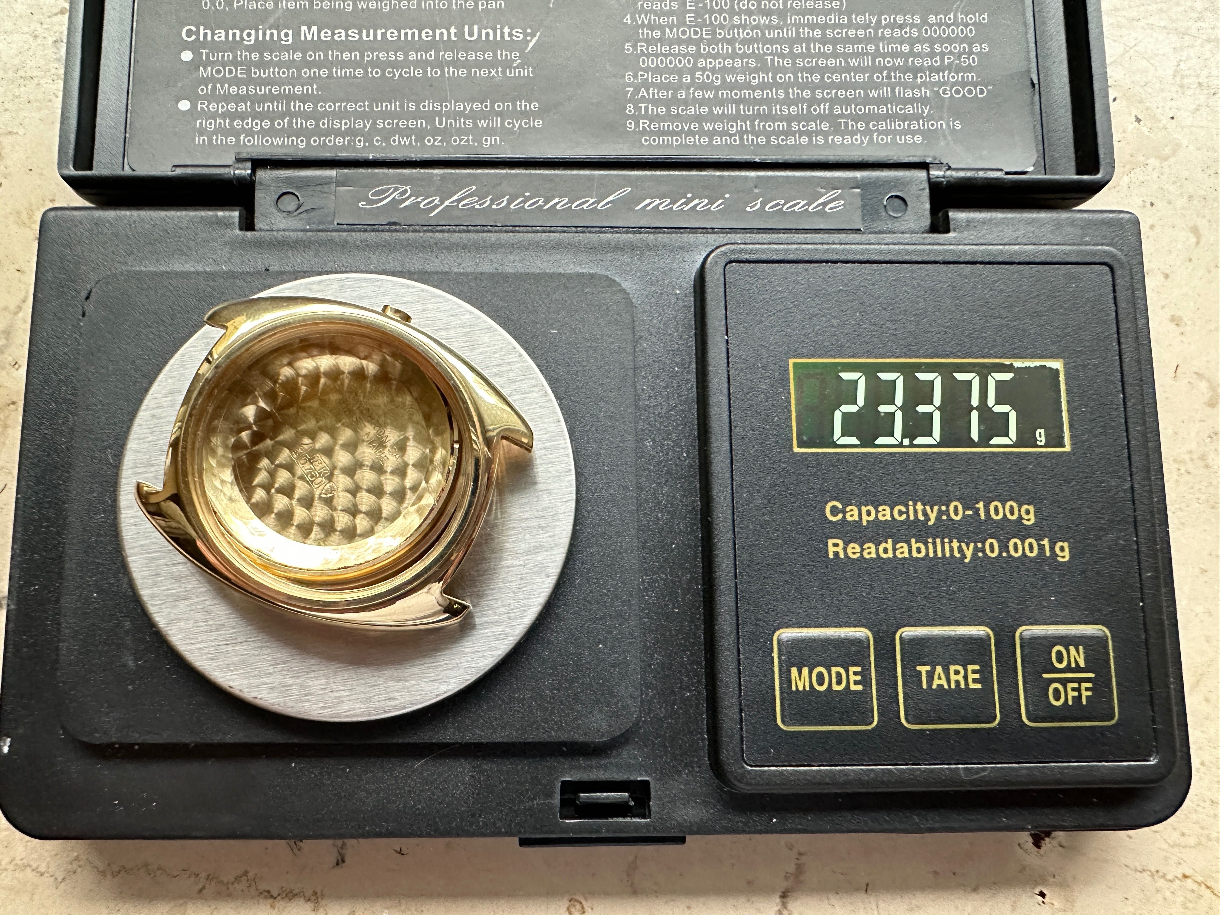 Złoty zegarek Doxa automatic złoto próba 750
