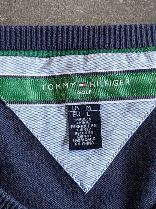 Ідеальний для осені! Чоловічий джемпер/светр Tommy Hilfiger Golf р M-L