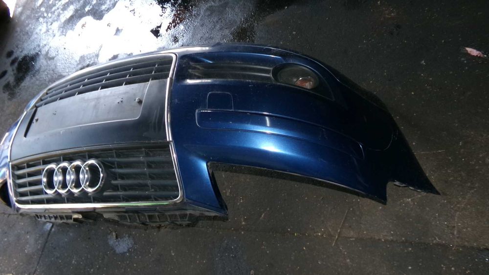 Paz55 Zderzak przedni przód audi a3 8p niebieski wysyłka