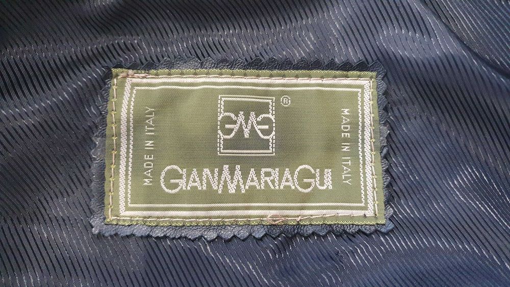 Курточка-кожа  (GANMARIAGU-Italy)-Нова.