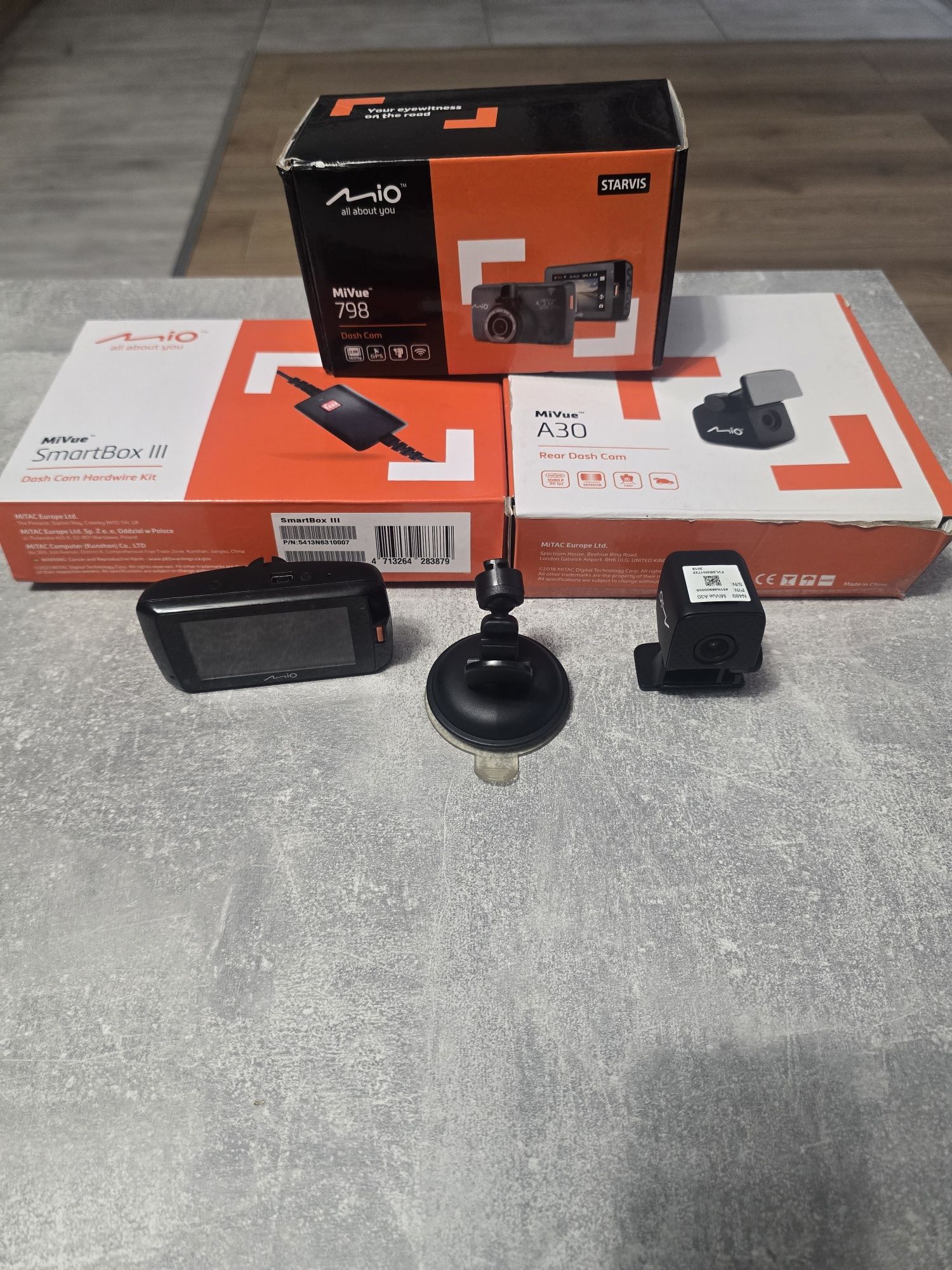 Widerejestrator samochodowy kamera MIO MiVue A30 798 SmartBox III