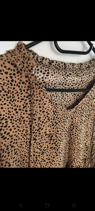 Sukienka Shein beżowa