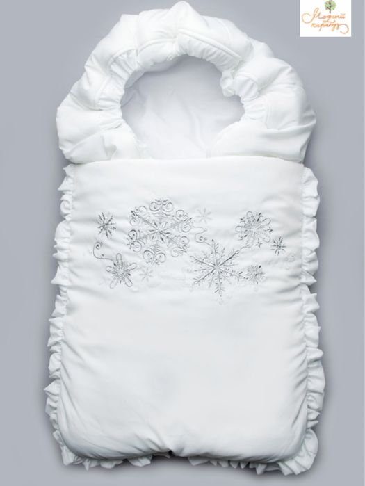 Утеплений конверт-трансформер на виписку та прогулянки розмір 52-68см